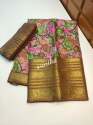 Soft Cotton Silk Jacuar print Saree by Srinika thumb 2
