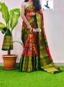 Soft Cotton Silk Jacuar print Saree by Srinika thumb 3