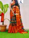 Soft Cotton Silk Jacuar print Saree by Srinika thumb 7