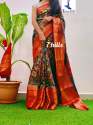 Soft Cotton Silk Jacuar print Saree by Srinika thumb 8