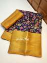 Soft Cotton Silk Jacuar print Saree by Srinika thumb 9