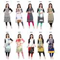 AMERICAN CREPE DIGITAL PRINTED KURTI thumb 1