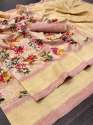 ART SILK PRINTED FANCY SAREE thumb 1