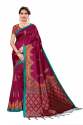 ART SILK SAREE WITH FANCY JHALAR thumb 3
