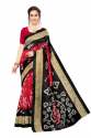 BANDHANI PRINTED ART SILK SAREE thumb 4