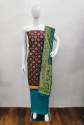 COTTON DRESS MATERIAL WITH HEAVY BANARASI DUPPTA thumb 1