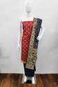 COTTON DRESS MATERIAL WITH HEAVY BANARASI DUPPTA thumb 2