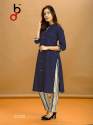 BLEND COTTON WITH DIGITAL PRINT KURTI WITH PENTS thumb 2