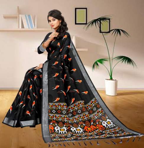 DIGITAL PRINTED COTTON SAREE