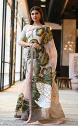 DIGITAL PRINTED SAREE WITH 1 MTR BLOUSE