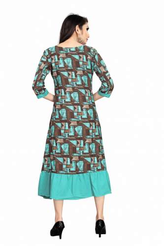 HEAVY CREPE KURTI