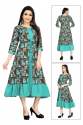 HEAVY CREPE KURTI thumb 1