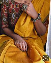 HEAVY KHADI SILK WITH DIGITAL PRINT SAREE