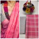 HEAVY KHADI SILK WITH DIGITAL PRINT SAREE thumb 13