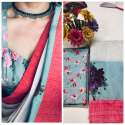 HEAVY KHADI SILK WITH DIGITAL PRINT SAREE thumb 16