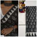 HEAVY KHADI SILK PRINTED SAREE thumb 13