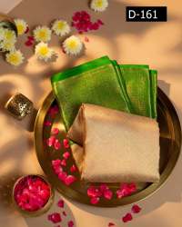 KANCHIPURAM SILK SAREE WITH HEAVY BORDER