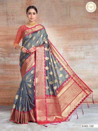 KANJIVARAM SILK WITH ZARI WORK