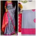 KHADI SILK DIGITAL PRINTED SAREE