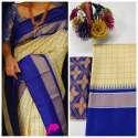 KHADI SILK DIGITAL PRINTED SAREE thumb 6