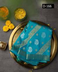 KOTA SILK SAREE BLUE COLOUR