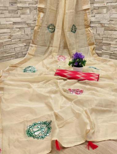 LINEN COTTON SAREE
