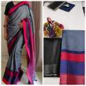 LINEN COTTON SILK DIGITAL PRINTED SAREE thumb 12