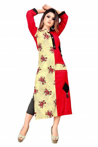 RAYON KURTI WITH INNER