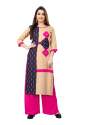REYON MIX COLOUR KURTI WITH PLAZO