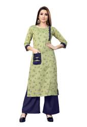 REYON KURTI WITH PLAZO