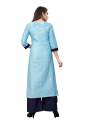 REYON PRINTED KURTI PLAZO  thumb 2