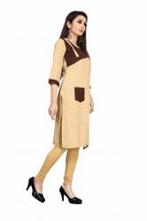RAYON SHORT KURTI WITH INDO COTTON INNER 