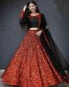 velvet-lehnga-choli-with-duppatta