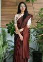 VELVET SILK BOTH SIDE WEARING SAREE 