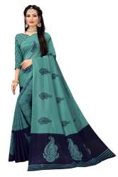 vichitra silk printed saree