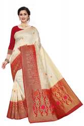 BANGALORI DOLA SILK MINA RICH PALLU SAREE