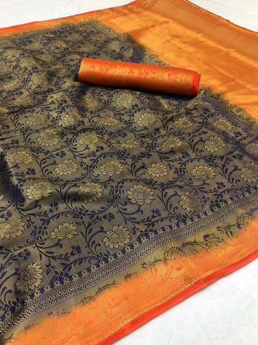 LOTUS  BANGALORI SOFT SILK RICH PALLU SAREE