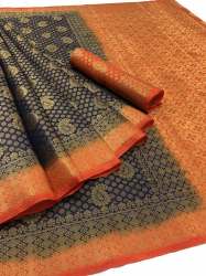 MANGO BANGALORI SOFT SILK RICH PALLU SAREE