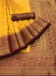  SAHENSAH  BANGLORI SILK RICH PALLU SAREE 