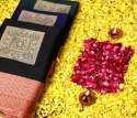 Exclusive Lichi Silk Saree thumb 3