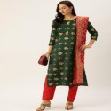 BANARASI SILK SUIT  thumb 4