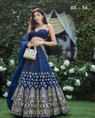 BRIDAL WEAR EMBROIDERED LEHENGA CHOLI 