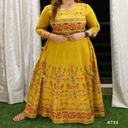 DEGITAL PRINTED PRINTED GOWN COLLECTION 