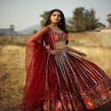DESIGNER GORGETTE LAHENGA CHOLI WITH DUPATTA COLLECTION  thumb 3