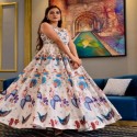 DESIGNER GORGETTE PRINTED GOWN COLLECTION 