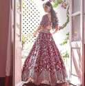 DESIGNER LEHENGA CHOLI WITH HEAVY EMBROIDERY WORK thumb 1