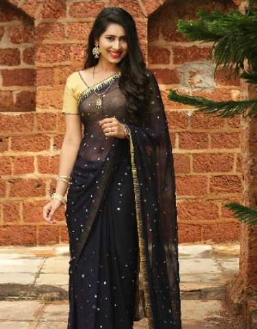 DESIGNER MIRRORWORK SAREE
