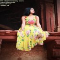 DESIGNER YELLOW GOWN  thumb 3