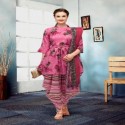 DHOTI KURTI WITH DUPATTA SET  thumb 2