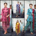DHOTI KURTI WITH DUPATTA SET  thumb 4